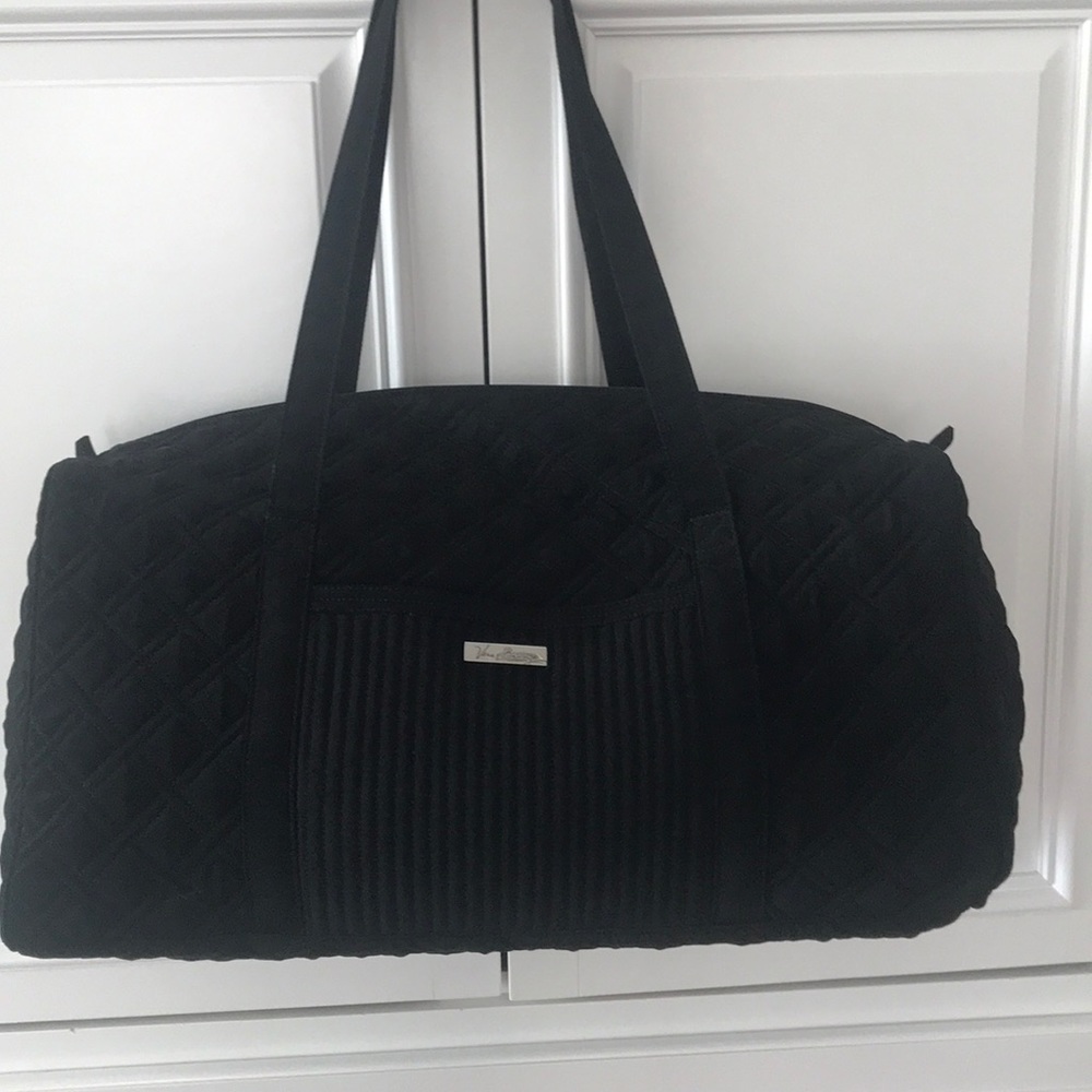 Vera Bradley weekender duffel bag- Black